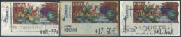 SPAIN- 2004, SAMMER GALLERY STAMPS LABELS SET OF 3, DIFFERENT VALUES, USED. - Gebruikt