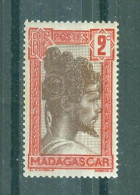 MADAGASCAR - N°162* MH Trace De Charnière SCAN DU VERSO - Chef Sakalave. - Nuovi