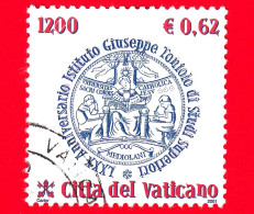 VATICANO - Usato - 2001 - 80 Anni Dell'istituto Giuseppe Toniolo Di Studi Superiori E Dell'università Cattolica - 0.62 - Gebruikt