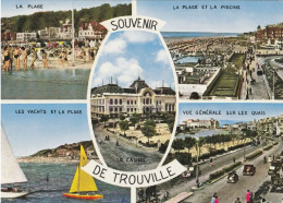 TROUVILLE - CPSM : Souvenir Multi-vues - Trouville