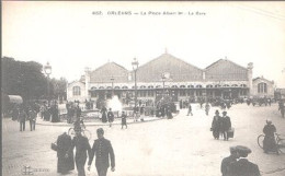 X10626 LOIRET ORLEANS LA PLACE ALBERT 1° LA GARE - Orleans