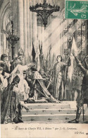 HISTOIRE - Le Sacre De Charles VII à Reims - J.-E. Lenepveu - Carte Postale Ancienne - Storia