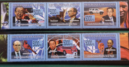 Rep. Guinea 2008 Transport + Fauna Mi 5894/99** Klbg Geteilt - Guinea (1958-...)