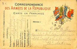 France - Poste Militaire - Correspondance Des Armées De La République - Cartas & Documentos