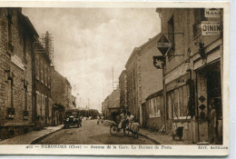 -18-CHER- NERONDES -Avenue De La Gare-Bureau De Poste - Nérondes