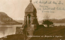 13710074 Morgarten ZG Schlachtdenkmal Am Aegerisee  - Autres & Non Classés