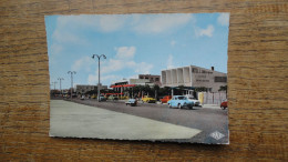 Narbonne-plage , Boulevard Du Front De Mer "" Carte Animée Belles Voitures D'époque "" "" Beaux Timbre Et Cachets "" - Narbonne