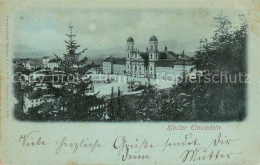 13709912 Einsiedeln SZ Kloster Im Mondschein Einsiedeln SZ - Autres & Non Classés