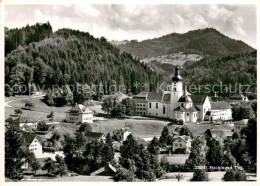 13709684 Fischingen TG Panroama Mit Kirche Fischingen TG - Autres & Non Classés