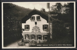 AK Starnberg, Gasthof Forsthaus Mühltal, Albert Hölzle  - Hunting