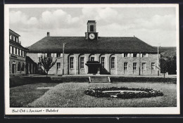 AK Bad Orb I. Spessart, Bahnhof Im Sonnenschein  - Bad Orb