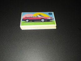 60 Cromos Distintos SUPER COCHES Ed. Eyder Año 1992 Stickers - Automobili