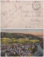 CARTE. MUNSTER A STEIN. 15 7 24. POSTES ARMEES ENTREPOT MAYENCE - 1921-1960: Modern Period