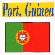 Flag Chromo -  Port. Guinea - 5 X 5 Cm - Otros & Sin Clasificación