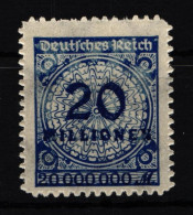 Deutsches Reich 319B Pe1 Postfrisch #HA875 - Sonstige & Ohne Zuordnung