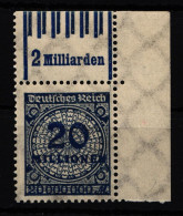 Deutsches Reich 319AWa OR Postfrisch 0/6/0 - 1/5/1 Vom Eckrand #HA912 - Other & Unclassified