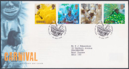 GB Great Britain 1998 FDC Carnival, Festival, Revelry, Music, Culture, Pictorial Postmark, First Day Cover - Brieven En Documenten