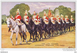 LONDON:  WHITEHALL  -  THE  CHANGING  OF  THE  GUARD  -  FP - Buckingham Palace