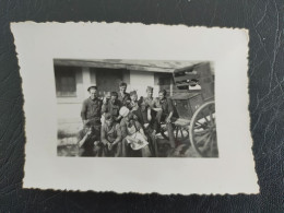 Photo Ancienne Guerre Militaire Soldat Larzac - Guerra, Militares