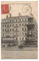 CPA 69 - LYON (Rhône) - 337. Place Et Fontaine Des Jacobins - Lyon 2