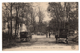 CPA 78 - Les Bois De VERNEUIL (Yvelines) - 30. Le Père La Galette (petite Animation, Automobiles) - Ed. L'Abeille - Verneuil Sur Seine