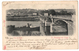 CPA 78 - SAINT GERMAIN EN LAYE (Yvelines) - 10190. Vue De Pont - Dos Simple - Ed. Künzli - St. Germain En Laye
