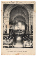 CPA 86 - PAYROUX (Vienne) - Intérieur De L'Eglise - 600. F. B. - Autres & Non Classés