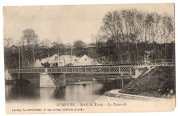 CPA 77 - NEMOURS (Seine Et Marne) - Bords Du Loing. La Passerelle - Dos Simple - Ed. Davoigneau - Nemours