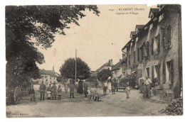 CPA 25 - BLAMONT (Doubs) - 1091. Centre Du Village (animée) - Peu Courante - Sonstige & Ohne Zuordnung