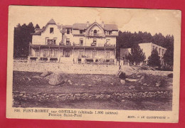 AF355 66 PYRENEES ORIENTALES  FONT ROMEU PAR ODEILLO PENSION SAINT PAUL EN 1927 - Autres & Non Classés