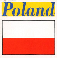 Flag Chromo -  Poland - 5 X 5 Cm - Otros & Sin Clasificación