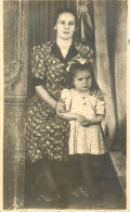 Annonymous Persons Souvenir Photo Social History Portraits & Scenes Mother And Baby - Fotografia