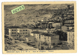 Abruzzo-l'aquila-introdacqua Veduta Panorama Case Interno Introdacqua Anni 50 - Andere & Zonder Classificatie