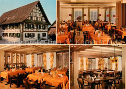 13705728 Boswil Gasthaus Sternen Altes Riegelhaus Fachwerkhaus Boswil - Autres & Non Classés