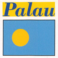 Flag Chromo -  Palau - 5 X 5 Cm - Altri & Non Classificati