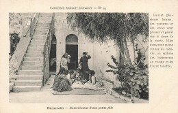 ISRAEL  - Nazareth - Enterrement D'une Petite Fille - Animé - Carte Postale Ancienne - Israël