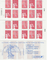 France - Lot De 3 Carnets Mixtes Luquet Semeuse N° 1511 - Modernes : 1959-...
