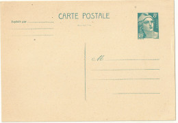 ENTIER POSTAL MARIANNE DE GANDON N° 810-CP1  NEUVE SUPERBE COTE 55 EUROS. - Cartes Postales Types Et TSC (avant 1995)