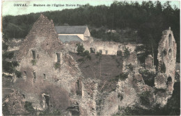 CPA Carte Postale Belgique Orval Ruines De L'Ancienne église Notre Dame 1908 VM80042 - Florenville