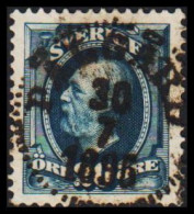  1891-1904. Oscar II. 20 öre With Beautiful Cancel PÅLSGÅRD 30 7 1895. (Michel 45) - JF545246 - Oblitérés