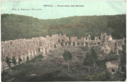 CPA Carte Postale Belgique Orval Panorama Des Ruines 1908 VM80043 - Florenville
