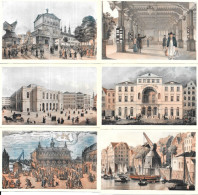 DY02 - SERIE COMPLETE CHROMOS STUHR - HAMBURG ANCIENNES MAISONS DE COMMERCE - Altri & Non Classificati