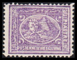 1872. EGYPT. 2½ Pia. Sphinx & Pyramid. Hinged. (Michel 19) - JF545263 - 1866-1914 Khedivato Di Egitto