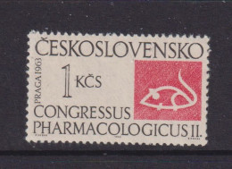 CZECHOSLOVAKIA  - 1963 Pharmacological Congress 1k Never Hinged Mint - Neufs