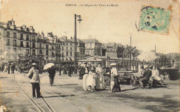 76 DIEPPE LE DEPART DU TRAIN DE MAREE - Dieppe