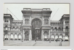 MILANO:  FACCIATA  GALLERIA  VITTORIO  EMANUELE -  FP - Milano (Milan)