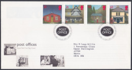 GB Great Britain 1997 FDC Post Office, Postal Service, Post Offices, Pictorial Postmark, First Day Cover - Briefe U. Dokumente