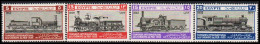 1933. EGYPT. CONGRES INTERNATIONAL DES CHEMINS DE FER. Locomotives In Complete Set. Hinge... (Michel 160-163) - JF545275 - Neufs