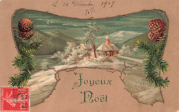 FETES ET VOEUX - Noël - Un Petit Village Dans La Neige - Colorisé - Carte Postale Ancienne - Autres & Non Classés