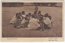 Garotas Da Aldeia - Village Children - (Angola) - 1923 - (Casa 31 De Janeiro, Loanda.) - Angola